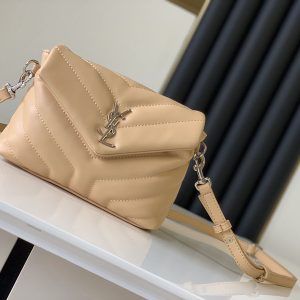 サンローラン 斜めがけバッグ ルル トイバッグ DARK BEIGE