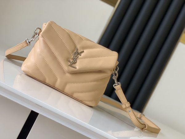 サンローラン 斜めがけバッグ ルル トイバッグ DARK BEIGE