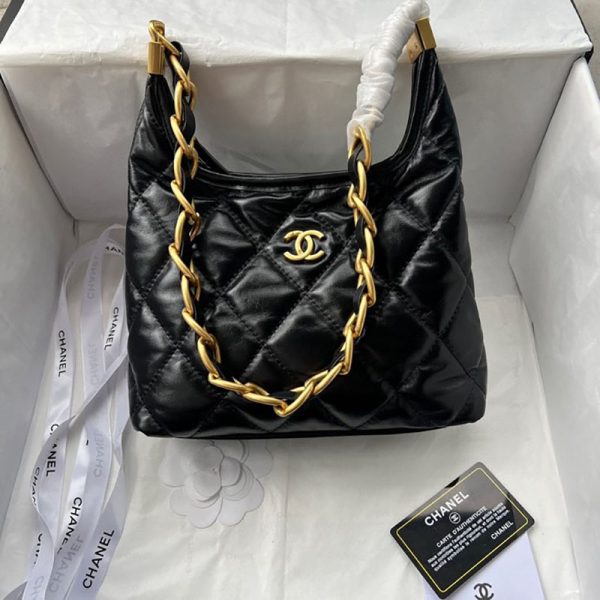 chanel ホーボー バッグ 新作 2024