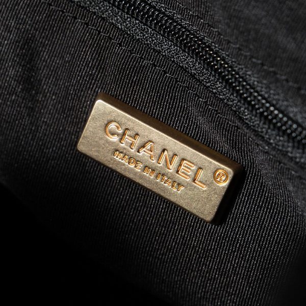 シャネル バッグ 2025 新作 CHANEL スモール バケット バッグ 黒 (ブラック) AS5094 キャビアスキン ゴールド金具 - 画像 (3)