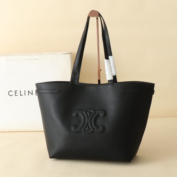 CELINE トートバッグ 人気 ミディアム カバ アナイス キュイル トリオンフ