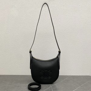 CELINE ホーボーバッグ スモール エロイズ キュイル トリオンフ バッグ