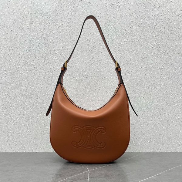 CELINE ホーボーバッグ ミディアム エロイズ キュイル トリオンフ バッグ