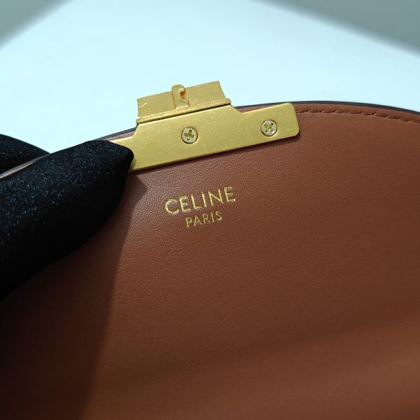 N品 セリーヌ バッグ 人気 ランキング CELINE バッグ 新作2024 ティーン ニノ バッグ 118112FRH.04LU タン ゴールド金具 - 画像 (3)