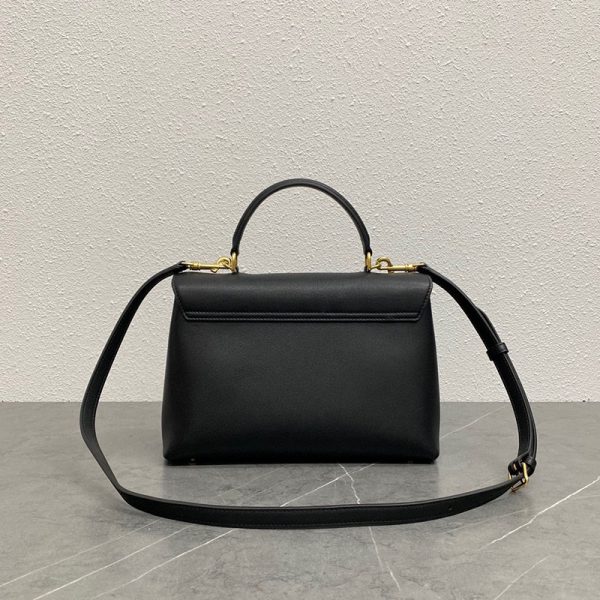 N品 セリーヌ バッグ 人気 ランキング CELINE 流行り廃りのないブランドバッグ 117523 ブラック ゴールド金具2411754 - 画像 (8)