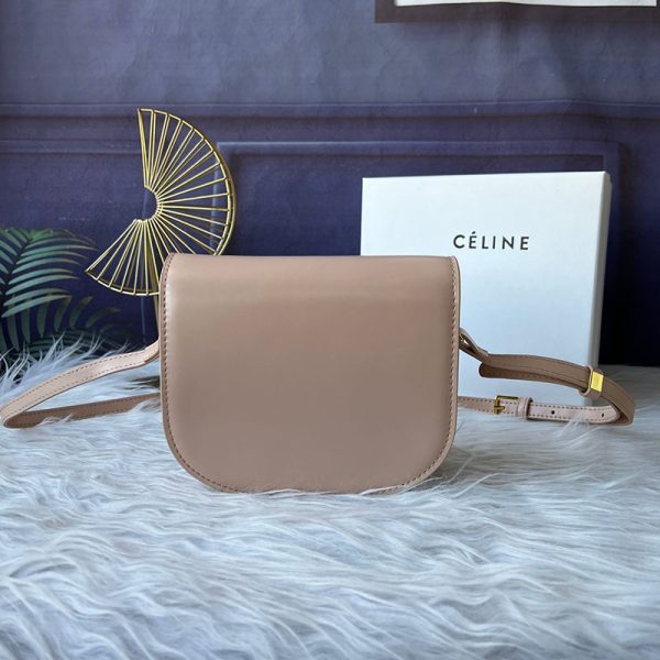 N品 セリーヌ バッグ 人気 ランキング CELINE ショルダーバッグ おしゃれ ブランド ブザス クレア 110973BF4.10BL ぺブル ゴールド金具 - 画像 (8)