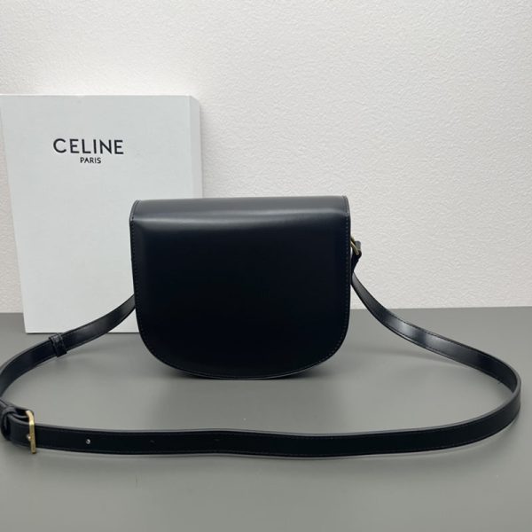 N品 セリーヌ バッグ 人気 ランキング CELINE ミディアム カレッジバッグ 113583BF4.38NO ブラック ゴールド金具 - 画像 (9)