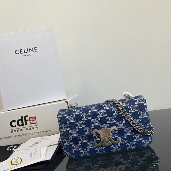 CELINE チェーン ショルダーバッグ クロード