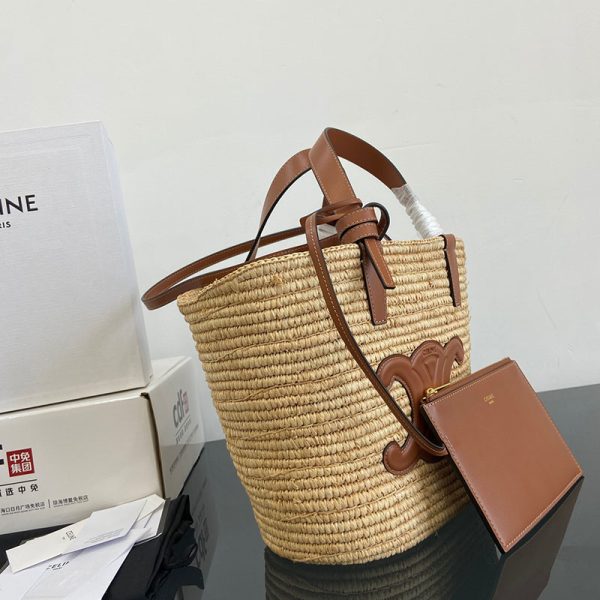 N品 セリーヌ バッグ 人気 ランキング ティーン サプル CELINE クラシック 115802FF7.04LU タン ゴールド金具 - 画像 (9)