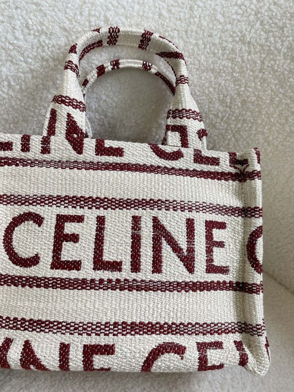 N品 セリーヌ バッグ 人気 ランキング CELINE トートバッグ ハイブランド 40代 2411856 ホワイト ゴールド金具 - 画像 (5)