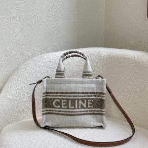 CELINE ミニトートバッグ キャンバス ブランド