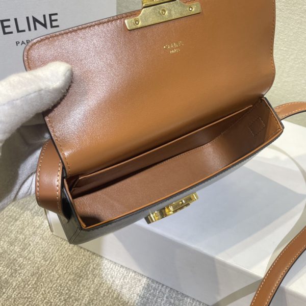 N品 セリーヌ バッグ 人気 ランキング CELINE 大人女子 ショルダーバッグ ブランド 2411890 タン ゴールド金具 - 画像 (2)