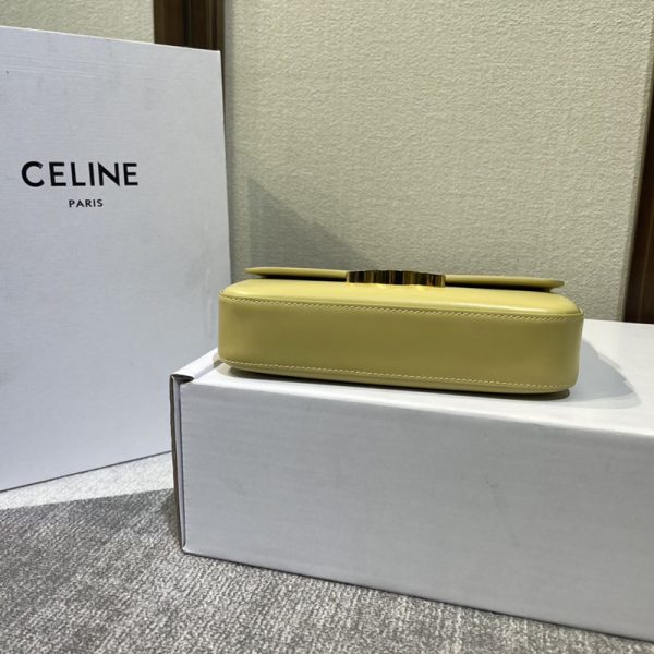 N品 セリーヌ バッグ 人気 ランキング CELINE ショルダーバッグ レディース 人気 斜めがけ 2411892 ポレン ゴールド金具 - 画像 (6)