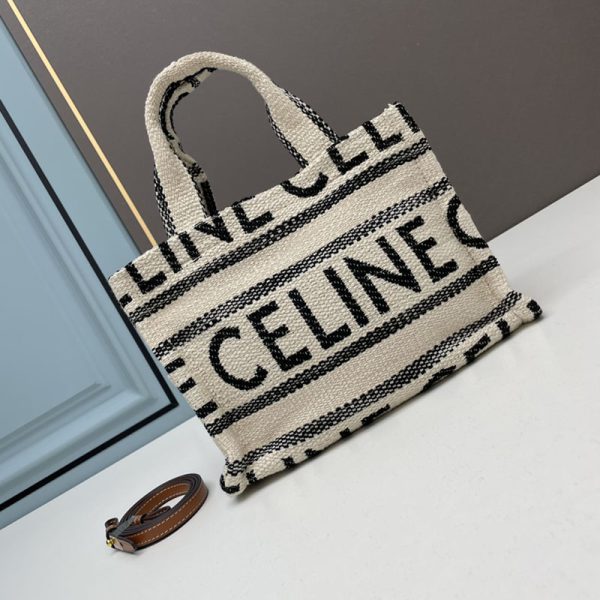 N品 セリーヌ バッグ 人気 ランキング CELINE 大人可愛いバッグ40代ブランド 2411892 ホワイト ゴールド金具 - 画像 (7)