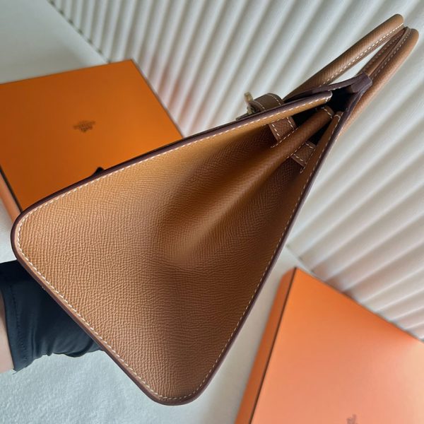 バーキン超N品 エルメスの人気バッグ HERMES バーキン25 セリエ ゴールド ヴォーエプソン ゴールド金具 2025定価 2513006 - 画像 (8)