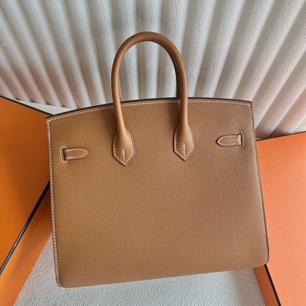 バーキン超N品 エルメスの人気バッグ HERMES バーキン25 セリエ ゴールド ヴォーエプソン ゴールド金具 2025定価 2513006 - 画像 (7)