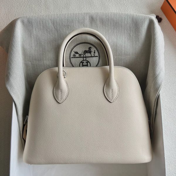 ボリード超N品 エルメス 手提げバッグ HERMES ボリード1923 25 ナタ ヴォーエプソン シルバー金具 2025定価 2513009 - 画像 (2)