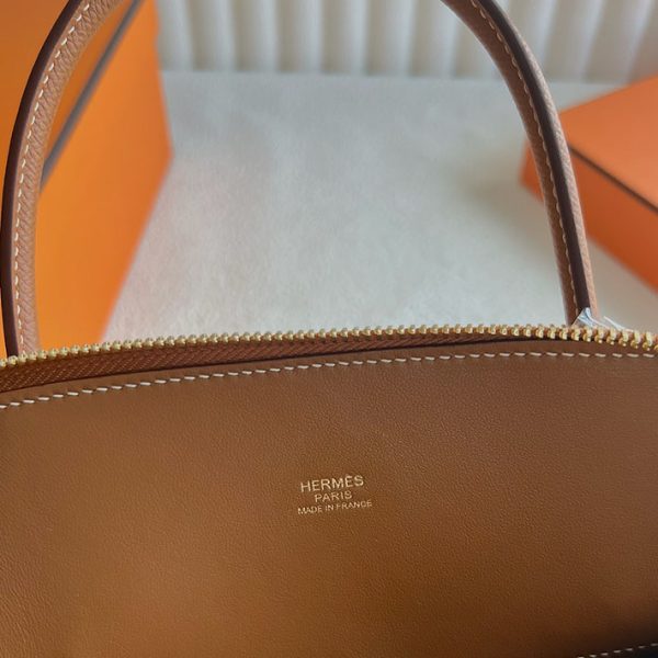 ボリード超N品 エルメス 手提げバッグ HERMES ボリード27 ゴールド ヴォーエプソン ゴールド金具 2025定価 2513010 - 画像 (4)