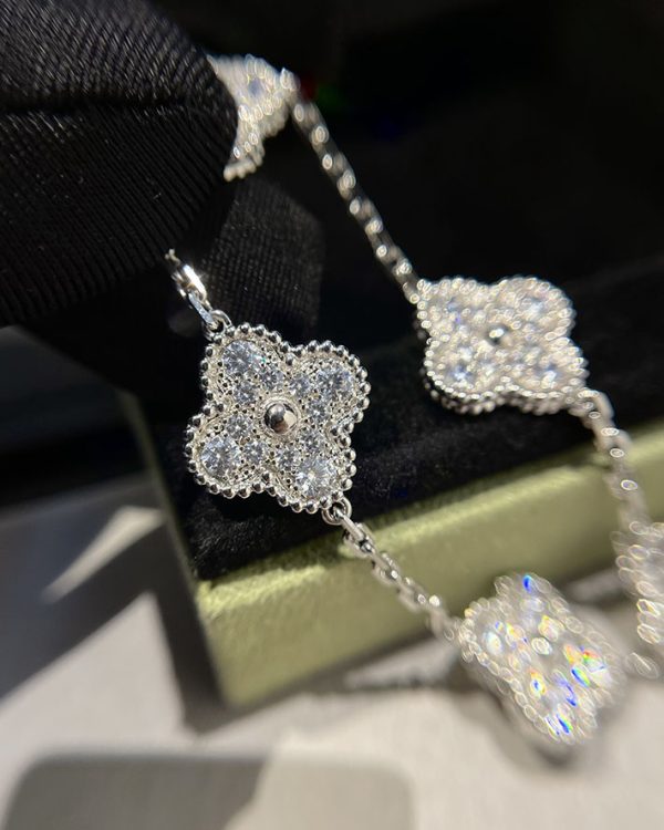 ヴァンクリーフ ブレスレット アルハンブラ VAN CLEEF & ARPELS ヴィンテージ アルハンブラ ブレスレット、5モチーフ 2025新作 2514027 - 画像 (7)