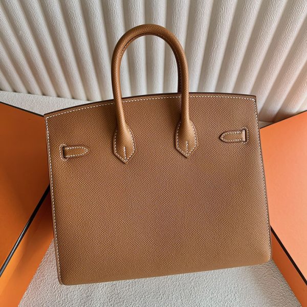 バーキン超N品 エルメスの人気バッグ HERMES バーキン25 セリエ ゴールド ヴォーエプソン ゴールド金具 2025定価 2513046 - 画像 (7)