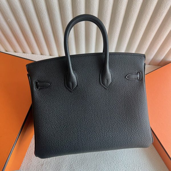 バーキン超N品 エルメスの人気バッグ HERMES バーキン25 黒 ブラック トゴ ゴールド金具 2025定価 2513051 - 画像 (7)