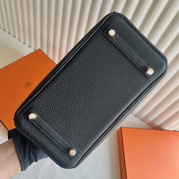 バーキン超N品 エルメスの人気バッグ HERMES バーキン25 黒 ブラック トゴ ゴールド金具 2025定価 2513051 - 画像 (2)