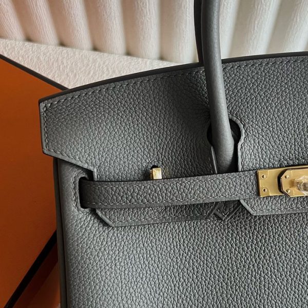 バーキン超N品 エルメスの人気バッグ HERMES バーキン25 グリメイヤー トゴ ゴールド金具 2025定価 2513054 - 画像 (9)