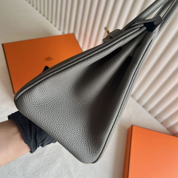 バーキン超N品 エルメスの人気バッグ HERMES バーキン25 グリメイヤー トゴ ゴールド金具 2025定価 2513054 - 画像 (8)