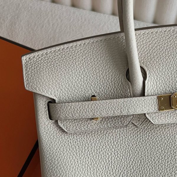 バーキン超N品 エルメスの人気バッグ HERMES バーキン25 クレ トゴ ゴールド金具 2025定価 2513057 - 画像 (9)