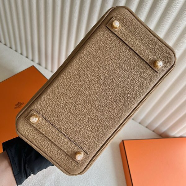 バーキン超N品 エルメスの人気バッグ HERMES バーキン25 チャイ トゴ ゴールド金具 2025定価 2513058 - 画像 (2)