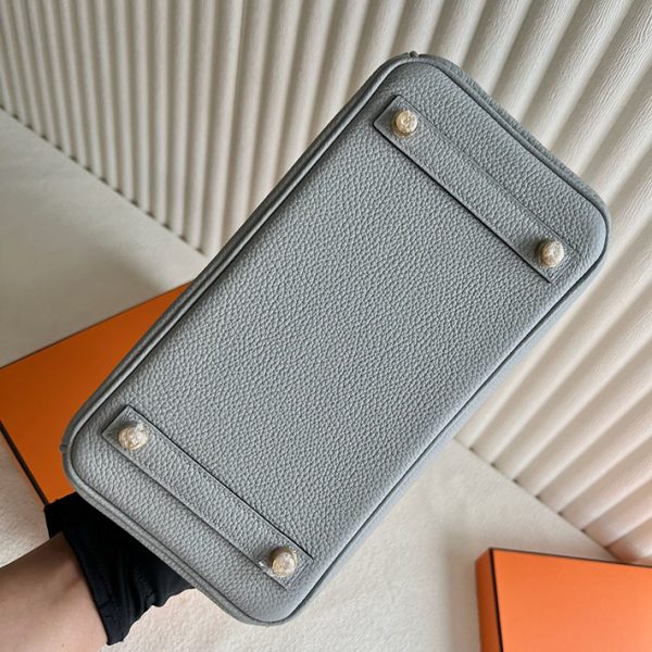 バーキン超N品 エルメスの人気バッグ HERMES バーキン25 ブルーグラシエ トゴ ゴールド金具 2025定価 2513059 - 画像 (2)