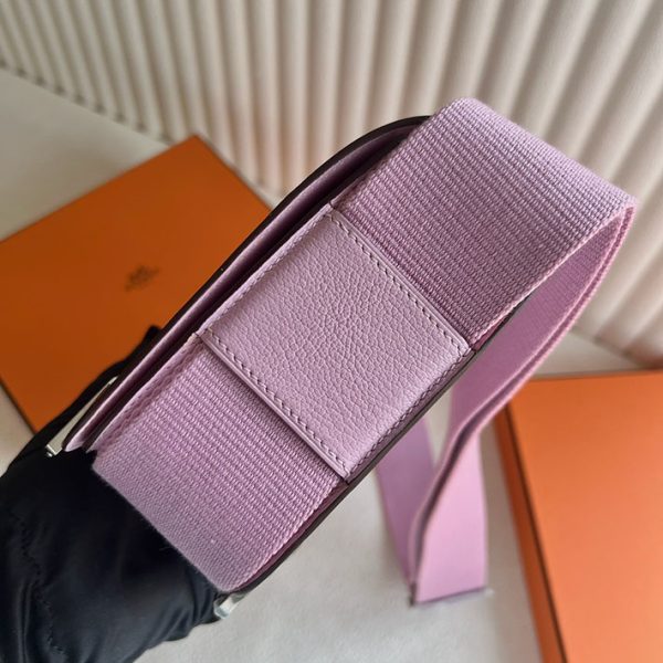 エルメス 新作 バッグ HERMES 人気バッグ ゲタ モーヴシルベストル シェブルミゾル シルバー金具 2025定価 2513072 - 画像 (7)