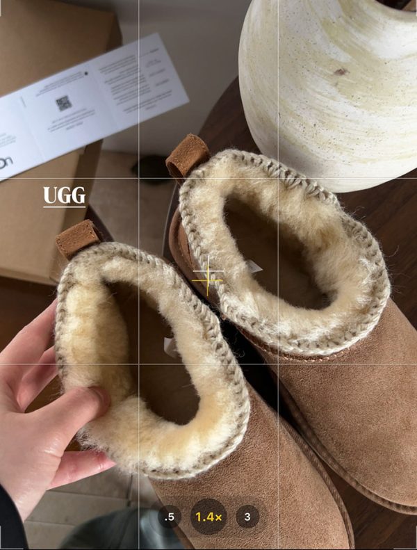 最高級UGGスーパーコピー靴 UGGムートンブーツコピー ugg 厚底ブーツ 人気 チェスナット 2514094 - 画像 (2)