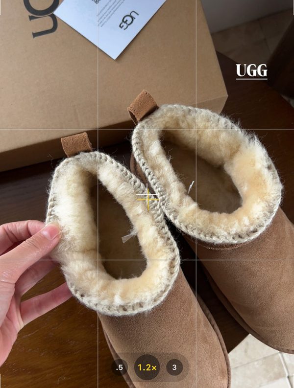 最高級UGGスーパーコピー靴 UGGムートンブーツコピー ugg 厚底ブーツ 口コミ チェスナット 2514095 - 画像 (3)