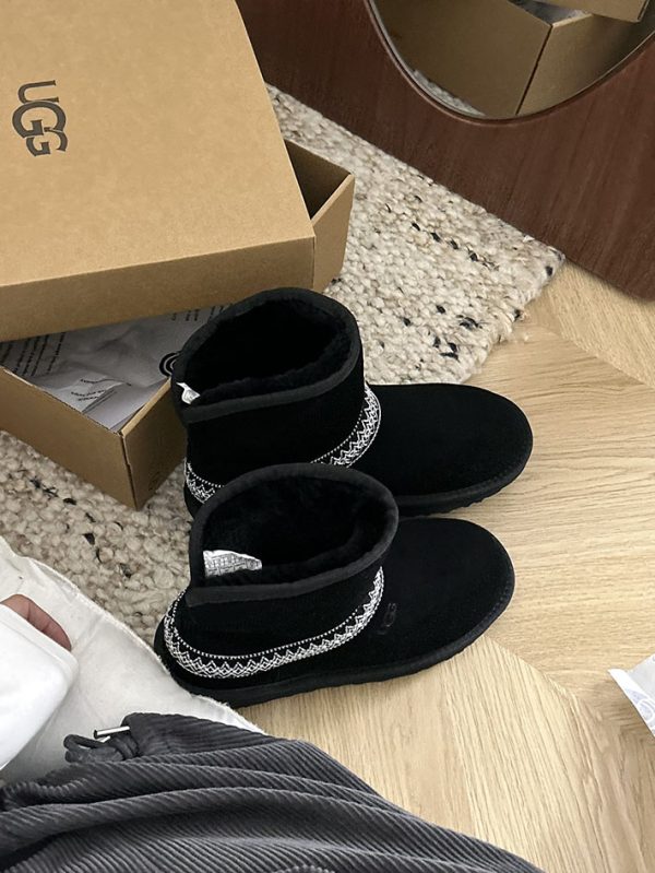 最高級UGGスーパーコピー靴 UGGムートンブーツコピー レディース ugg ムートンブーツ ブラック 2514097 - 画像 (4)