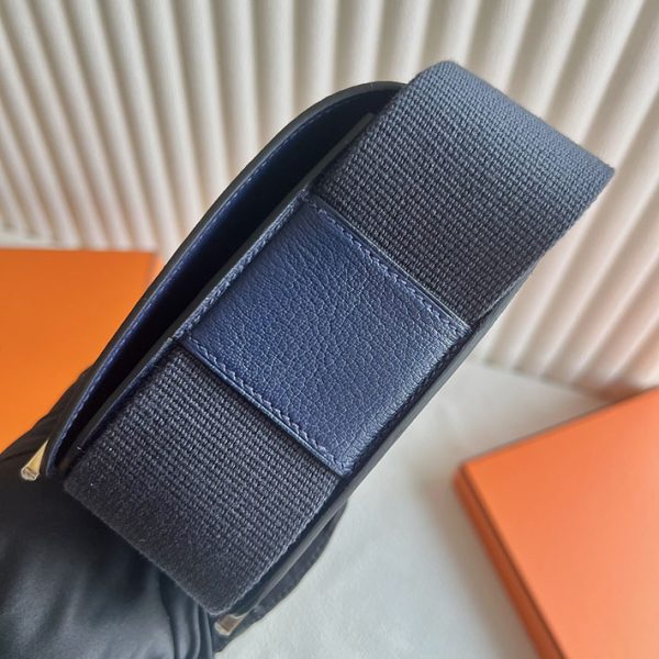 エルメス 新作 バッグ HERMES 人気バッグ ゲタ ブルーサフィール シェブルミゾル ゴールド金具 2025定価 2513101 - 画像 (8)