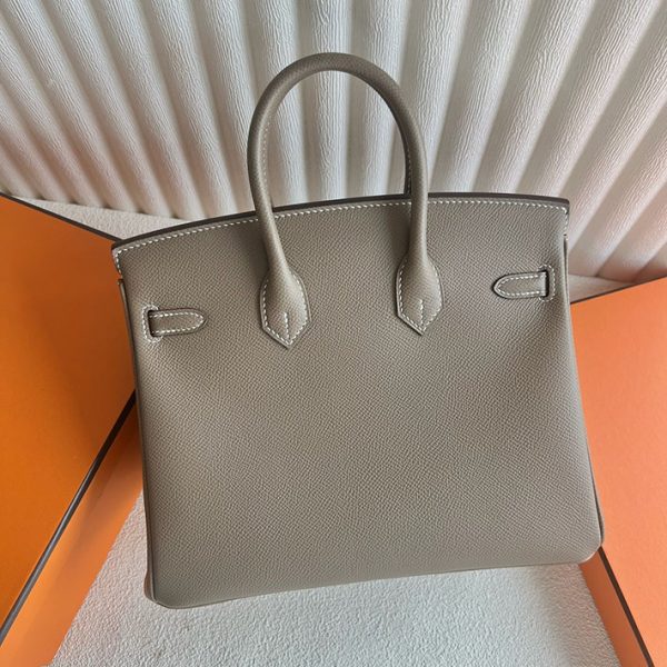 バーキン超N品 エルメスの人気バッグ HERMES バーキン25 エトゥープ ヴォーエプソン ゴールド金具 2025定価 2513127 - 画像 (7)