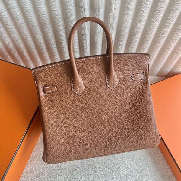 バーキン超N品 エルメスの人気バッグ HERMES バーキン25 ゴールド トゴ ゴールド金具 2025定価 2513130 - 画像 (7)