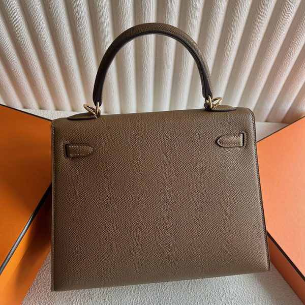 ケリー超N品 エルメス 安いバッグ HERMES ケリー25 外縫い アルザン ヴォーエプソン ゴールド金具 2025定価 2513154 - 画像 (7)