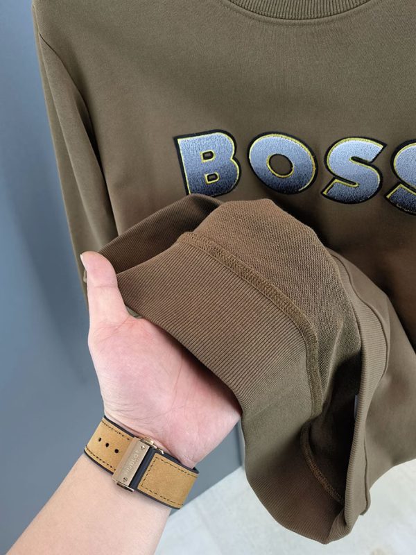 最高級Bossスーパーコピー ヒューゴボトレーナーコピー メンズ BOSS トレーナー 2024年秋冬の新作 ブラウン 2514165 - 画像 (2)