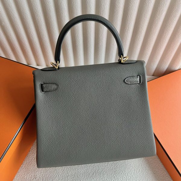 ケリー超N品 エルメス 安いバッグ HERMES ケリー25 内縫い グリメイヤー トゴ ゴールド金具 2025定価 2513173 - 画像 (7)