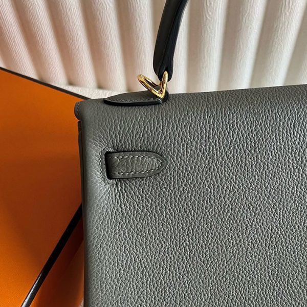 ケリー超N品 エルメス 安いバッグ HERMES ケリー25 内縫い グリメイヤー トゴ ゴールド金具 2025定価 2513173 - 画像 (6)