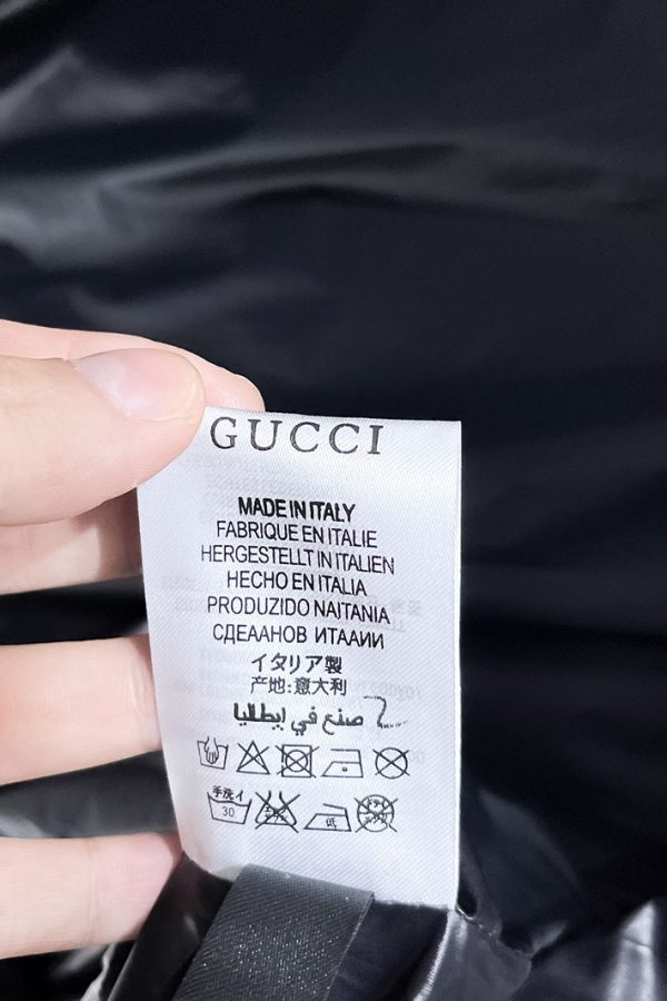 グッチ 服 アウトレット GUCCI ダウンジャケット メンズ 2024年秋冬の新作 ホワイト 2514183 - 画像 (7)