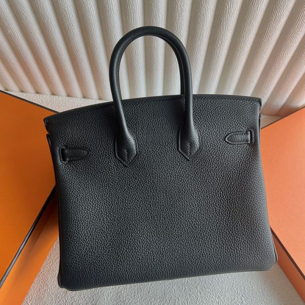 バーキン超N品 エルメス バーキン持ってる女 HERMES バーキン25 黒 ブラック トゴ ゴールド金具 2025定価 2513200 - 画像 (8)