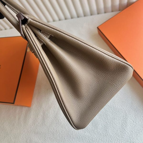 バーキン超N品 エルメス バーキン持ってる女 HERMES バーキン30 エトゥープ トゴ ゴールド金具 2025定価 2513203 - 画像 (8)