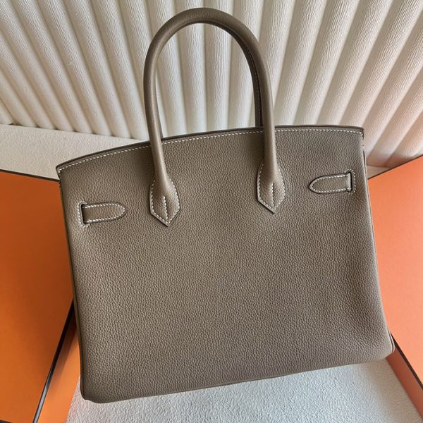 バーキン超N品 エルメス バーキン持ってる女 HERMES バーキン30 エトゥープ トゴ ゴールド金具 2025定価 2513203 - 画像 (7)