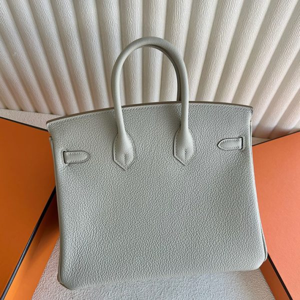 バーキン超N品 エルメス バーキン持ってる女 HERMES バーキン25 パールグレー トゴ シルバー金具 2025定価 2513260 - 画像 (7)