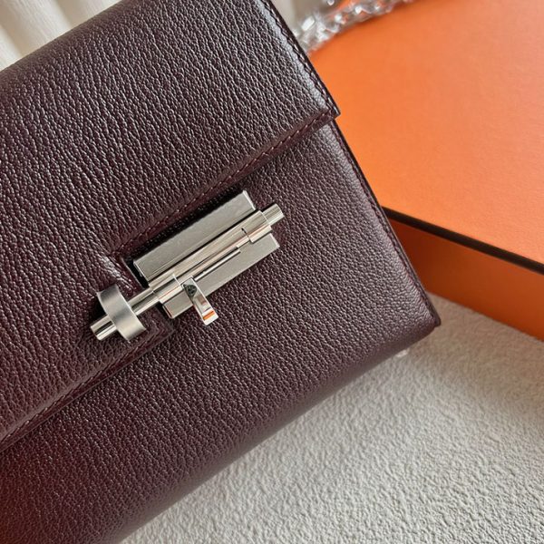 エルメス ヴェルー 人気ない HERMES ヴェルーミニ ルージュセリエ シェブルミゾル シルバー金具 2025定価 2513264 - 画像 (9)