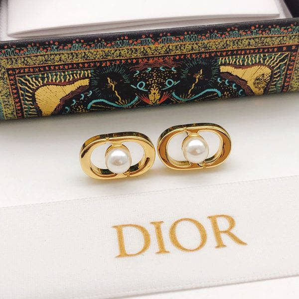 最高級ディオールスーパーコピー ディオールピアスコピー dior ピアス 片耳だけ購入 2024年新作 2514738 ゴールド - 画像 (7)