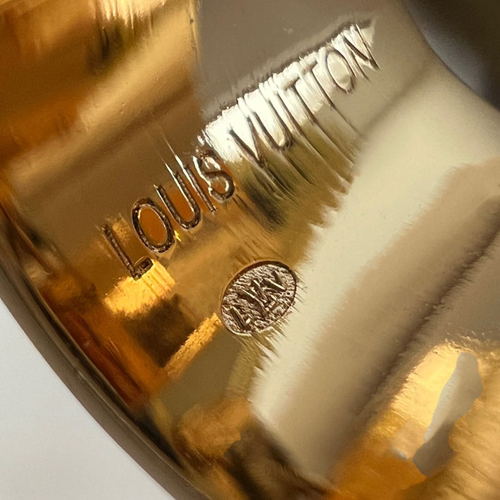 ルイヴィトン ピアス ル ダミエ ドゥ ルイ・ヴィトン Q16521 ホワイトゴールド イエローゴールド - 画像 (5)